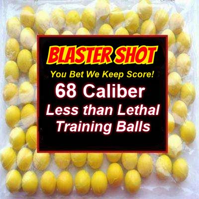 Less Lethal Rubber Training Balls